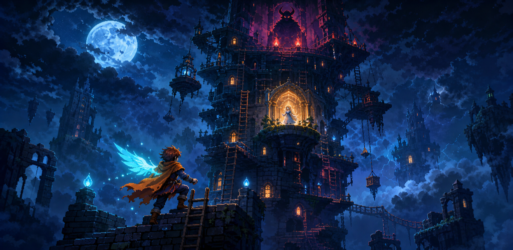 Climb-Climb Tower Poster